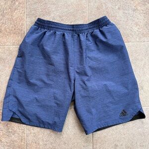 Adidas Men's Blue Athletic Shorts Size Large